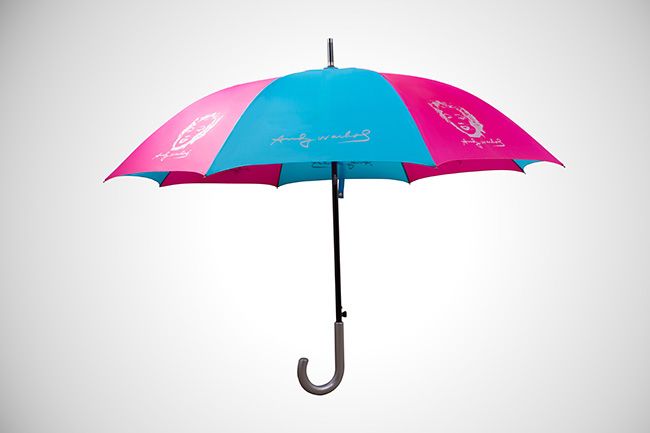 雨傘客戶案例-Andy Warhol在台展覽普普藝術形象傘